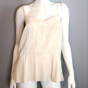 American Eagle Outfitters Pleated Tank sz Large